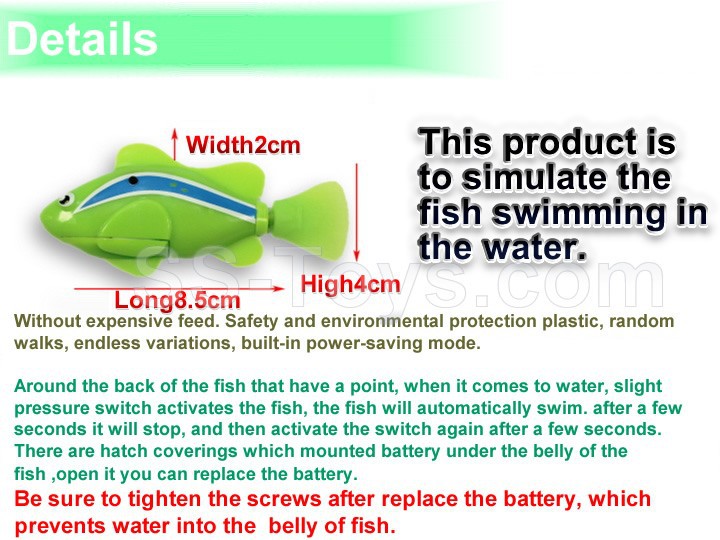 Робо - рыбы 110р./шт.