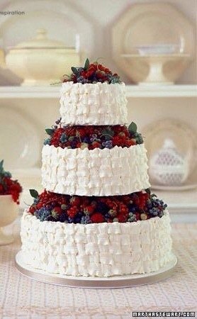 Как сделать торт с ягодами на свадьбу