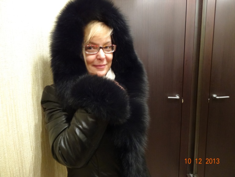 Пристрой! Кожаный пуховик