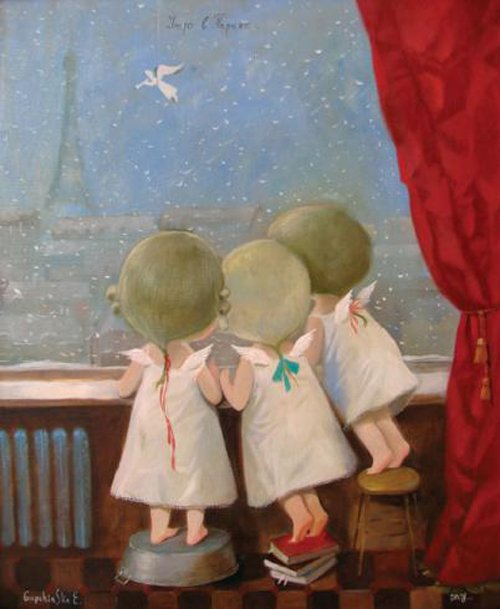 Приглашаю Вас на наш Новогодний проект для детишек «Зимний Париж»