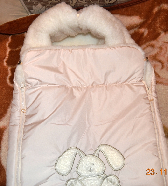 Наконец-то я его купила- Меховой конверт!( или приданое часть 2)