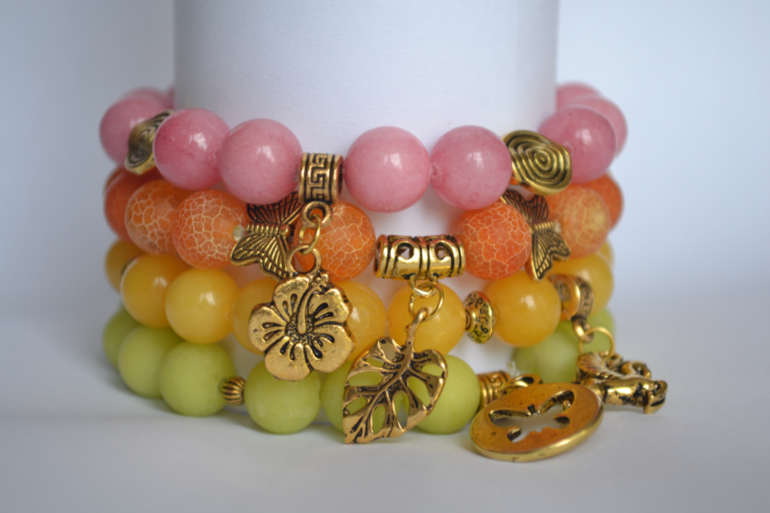 Браслеты из натуральных камней 250р за штуку