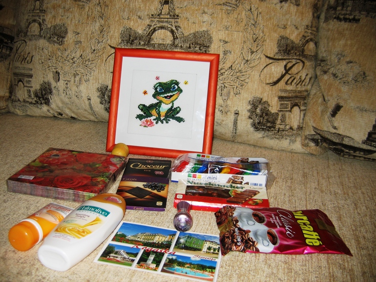 У Р Р Р Р А!!! Прилетела моя лягушка-путешественница!