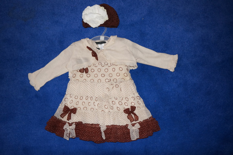 BISCOTTI платье+балеро+шапочка 1.500 руб!!!