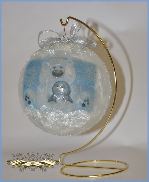 Большие интерьерные новогодние шары.