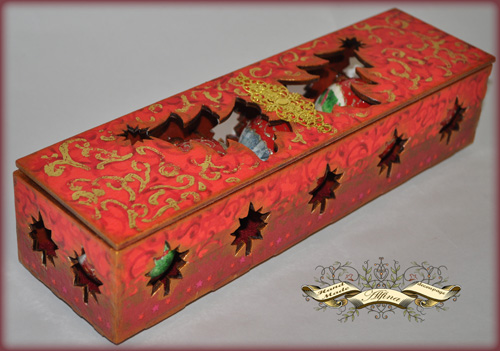 Набор елочных игрушек "Новый год в ажуре"