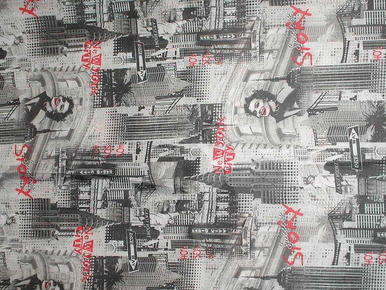 Опять хапнула новую ткань...