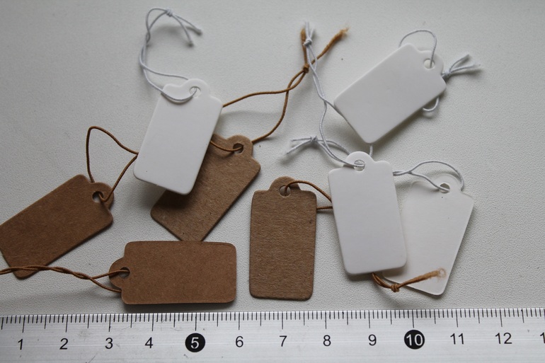 Бумажные бирочки-мини!