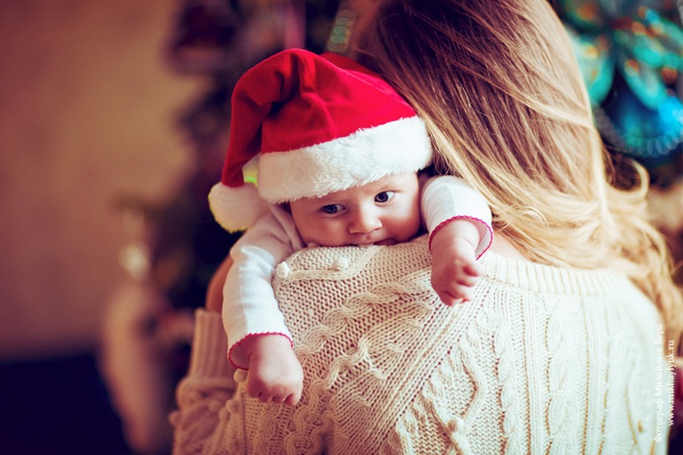 Предновогодняя семейная фотосессия