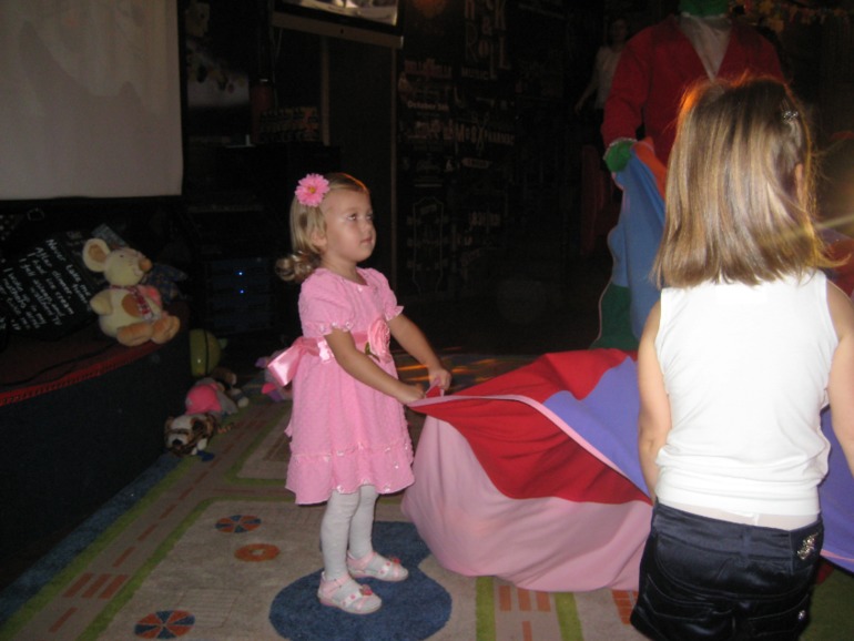 Новое дыхание платья доченьки.