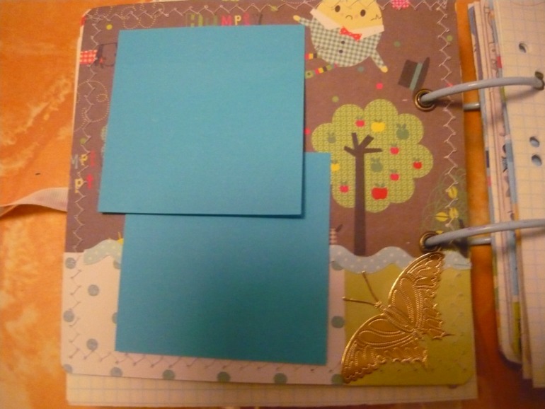 Мини альбомчик , сделанный с племяшем)