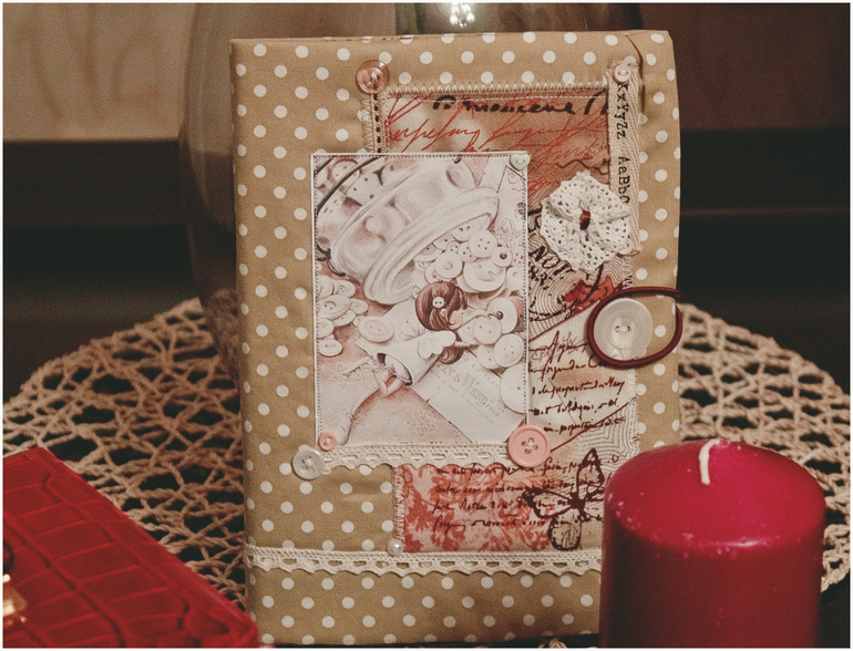 Первый  блокнотик.