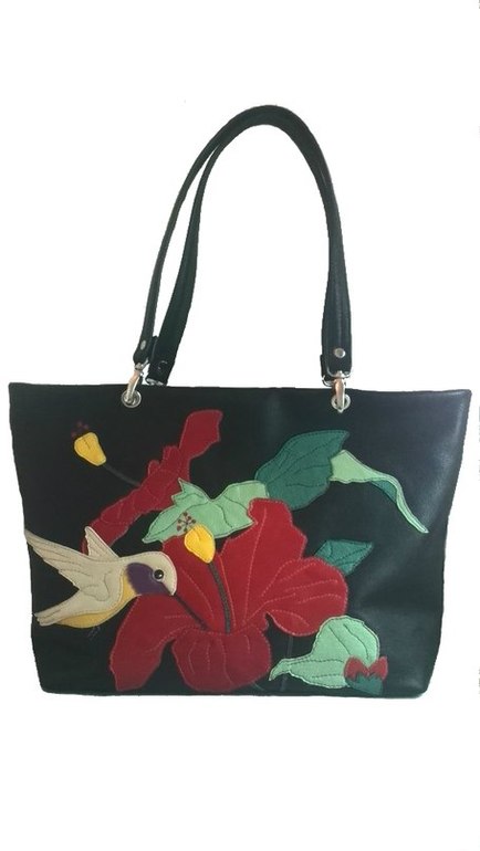 Большая кожаная сумка