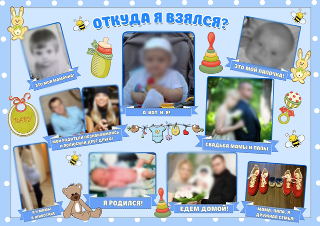 Набор для Дня Рождения "Годовасик"