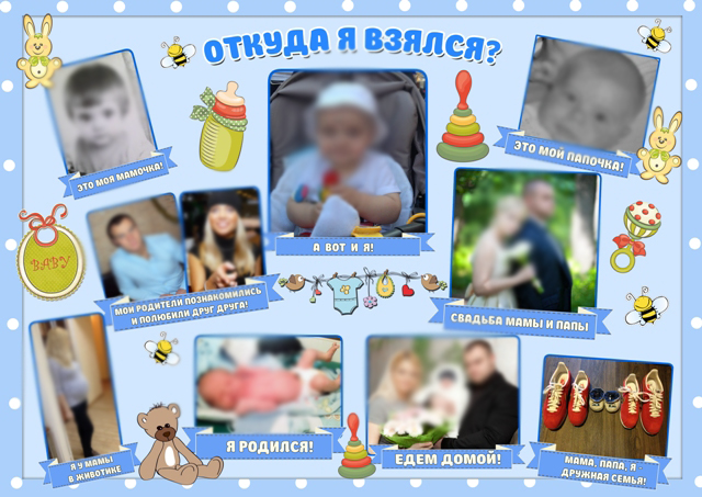 Набор для Дня Рождения "Годовасик"