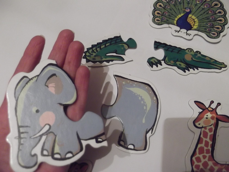 Мои любимые пазлы и вкладыши