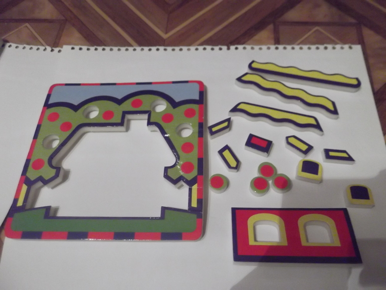 Мои любимые пазлы и вкладыши