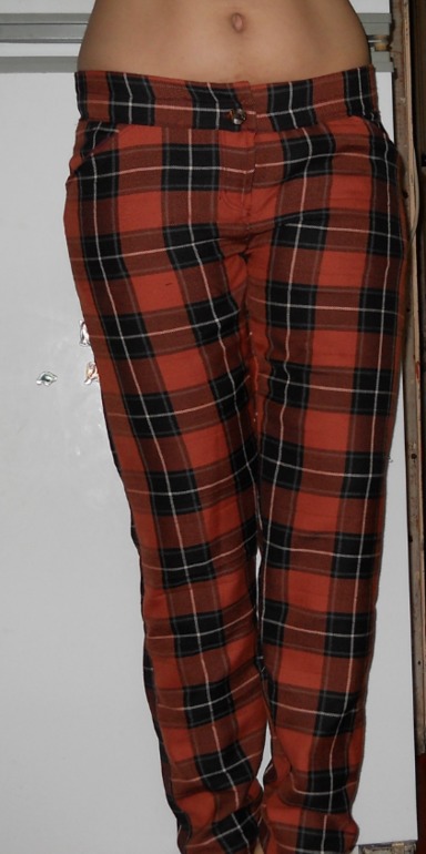 Штаны в клеточку