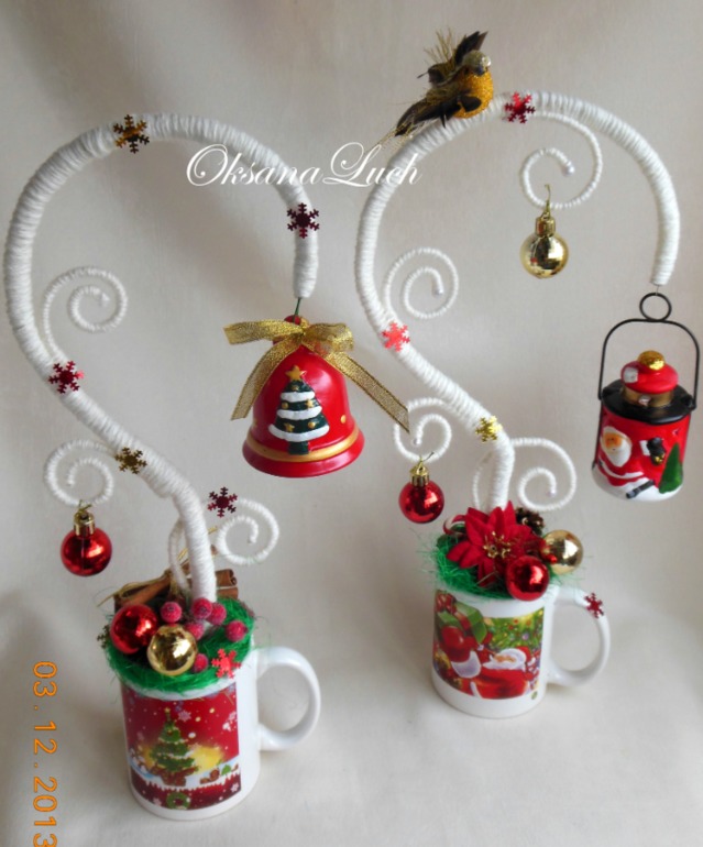 Деревья-завитушки.