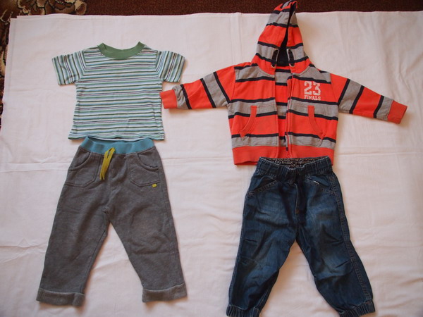 Пакет одежды фирменной для мальчика 12-18 мес. (80-86 см), В идеале! ( Next, Mothercare,Na