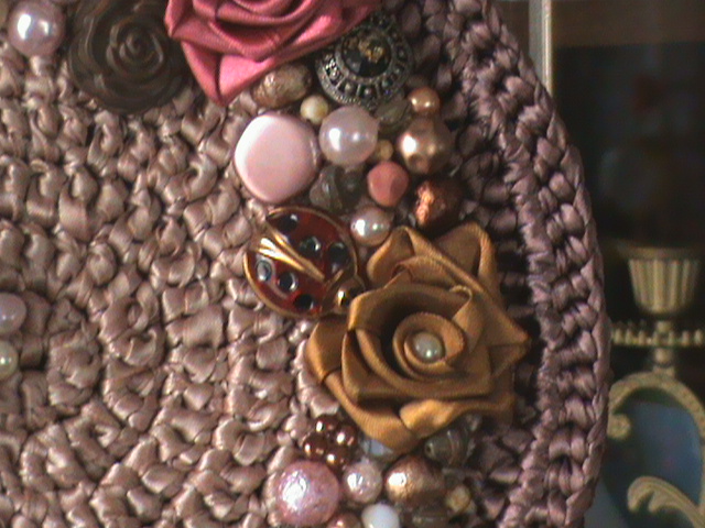 Сумочка из лент....