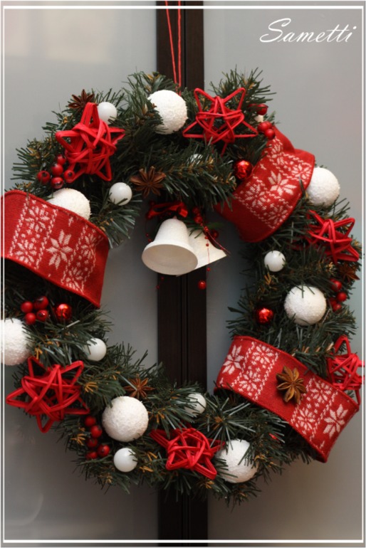 Новогодние еловые венки