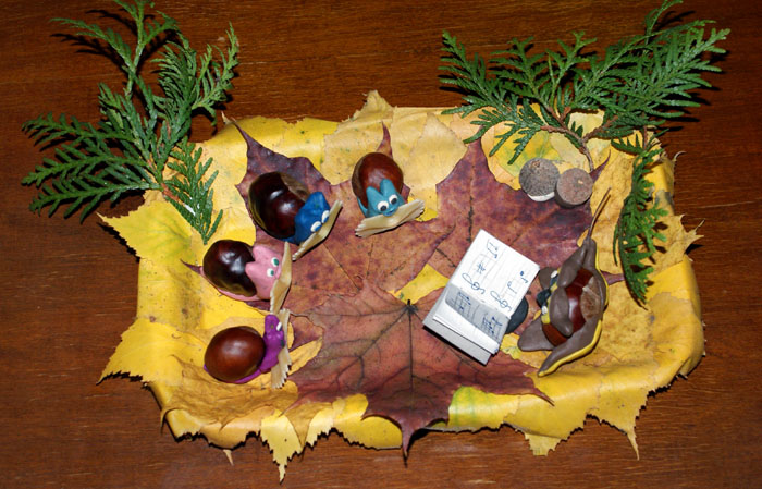 Осенний креатив для сада