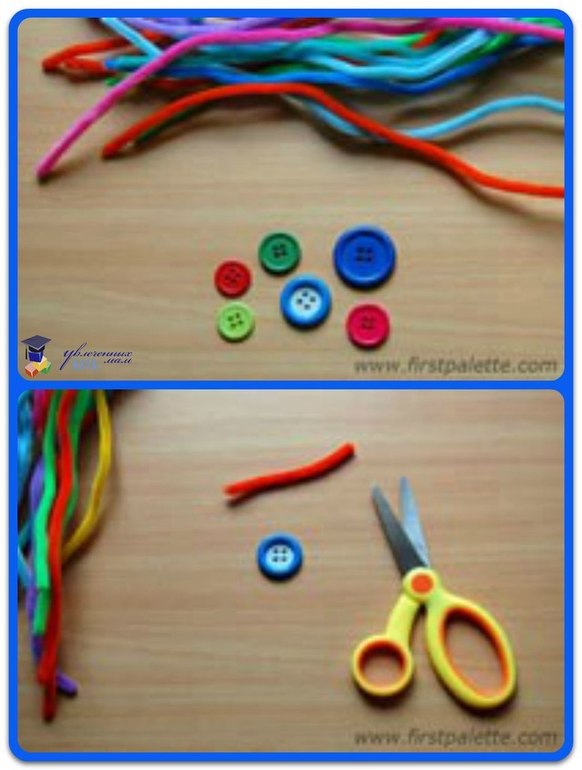 Кольца и браслеты из … пуговиц.