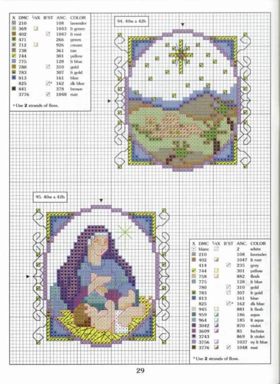 Делюсь новогодними схемками)) Елочные украшения...