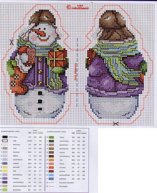 Делюсь новогодними схемками)) Елочные украшения...