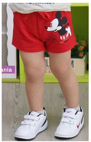 Шорты Микки Маус КРАСНЫЕ -  150 руб