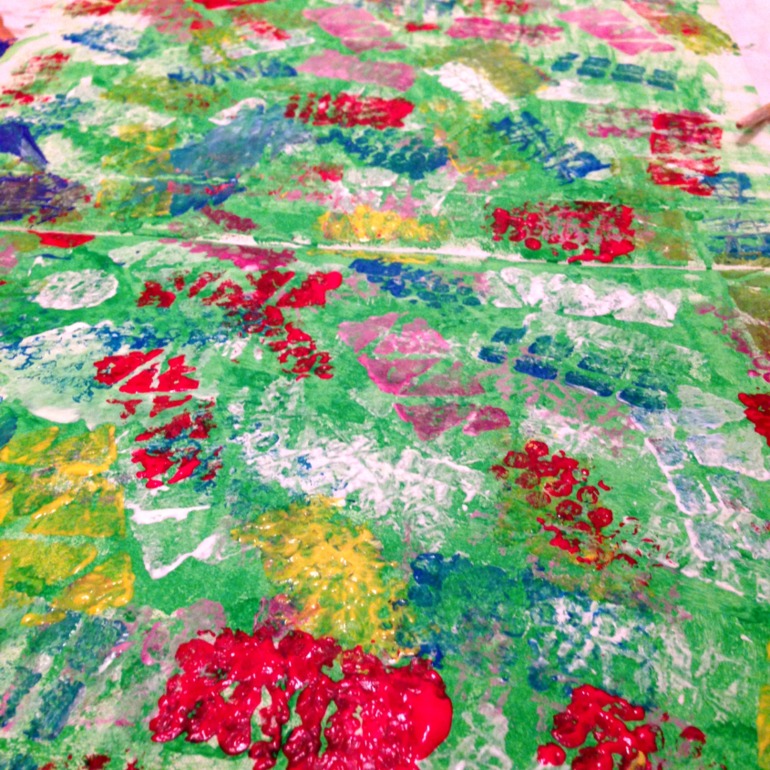 Заготовочка для елки + самодельные штампы