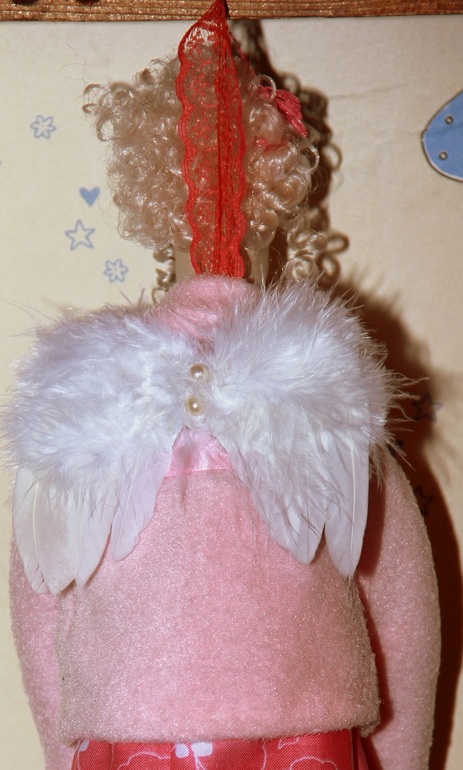 Банный Ангел в розовом