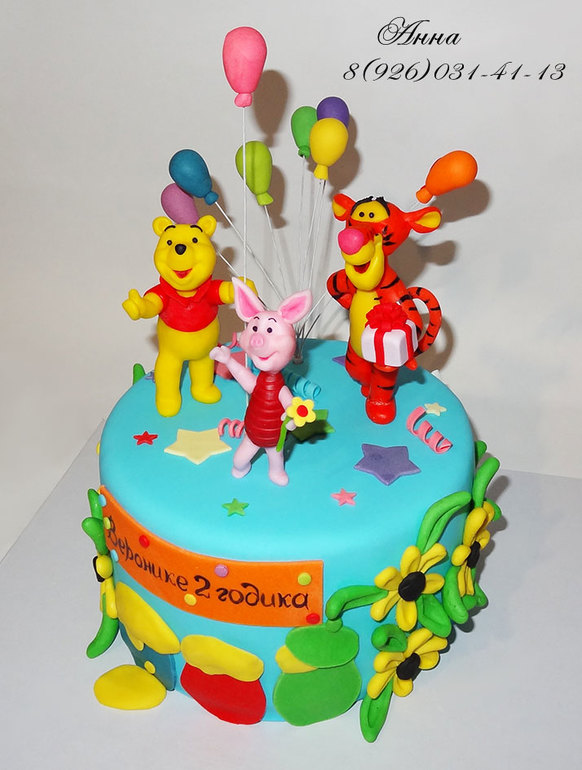 Торт "Винни Пух и его друзья"