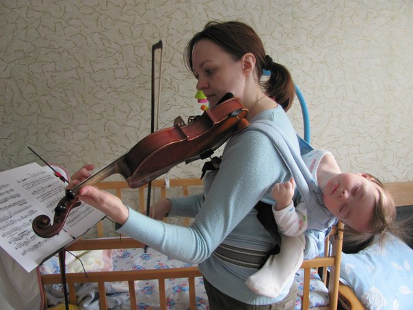 Непостоянная рубрика "что можно делать в слинге".