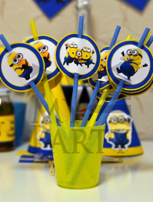 Оформление в стиле Despicable Me (Гадкий Я, Минионы)