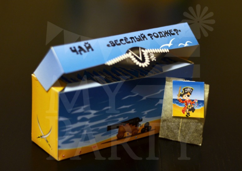 Оформление в стиле Little Pirate