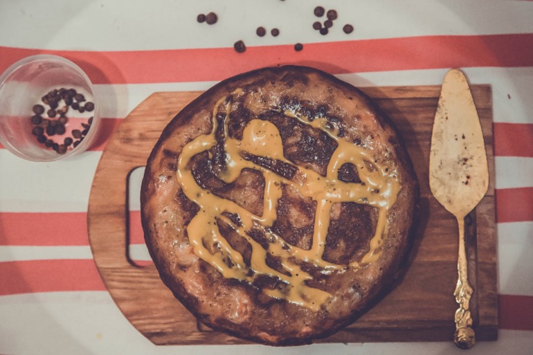 Пирог с форелью