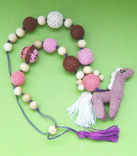 Лошадка-бусы