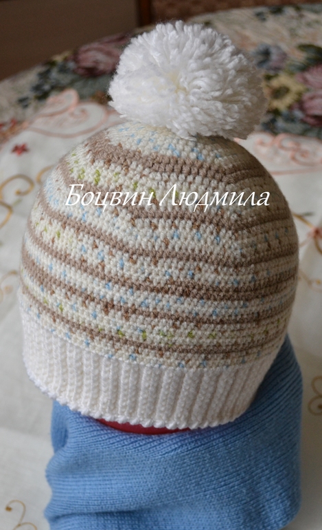 Шапочка для мальчика 3
