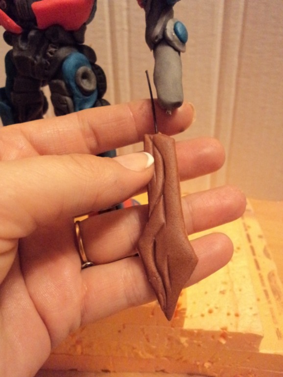 мк Оптимус Прайм, лепка