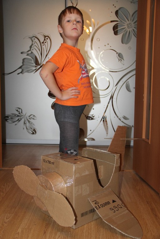 Наше творчество из толстого картона