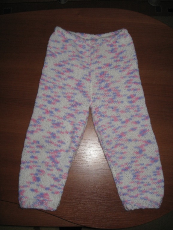 Штанишки к кофточке!!! Теперь у нас комплект)