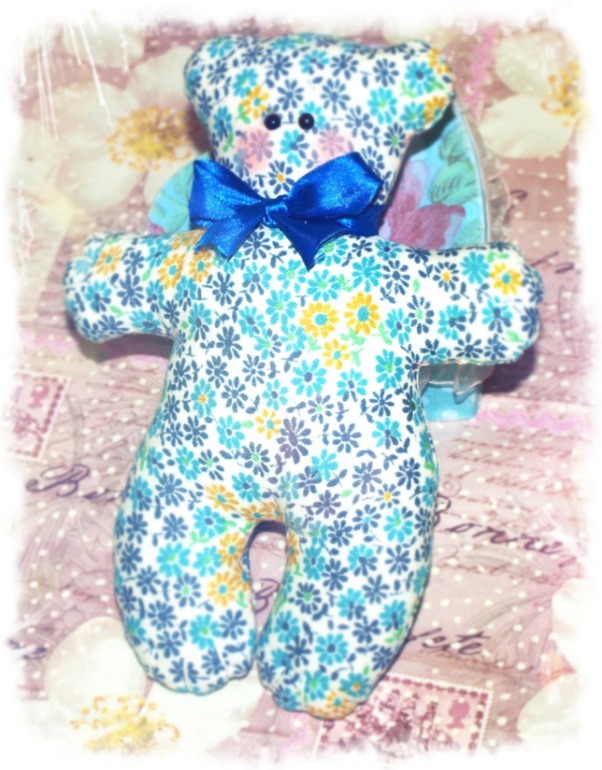 Текстильный мишка