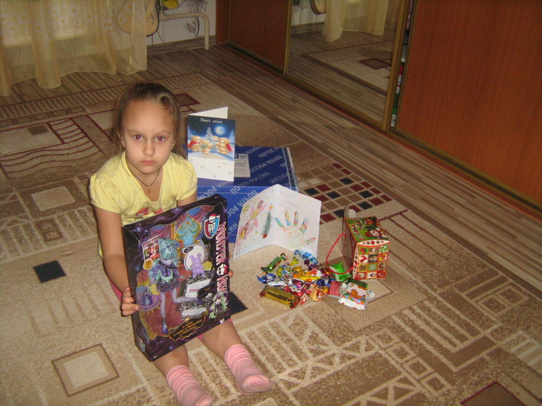 Новогодняя посылочка от Феи