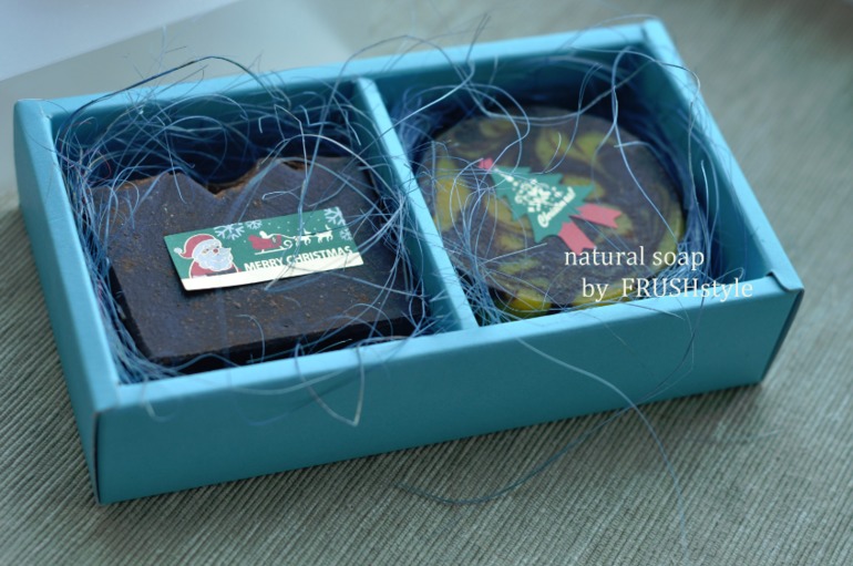 Новогоднии мыльные наборы