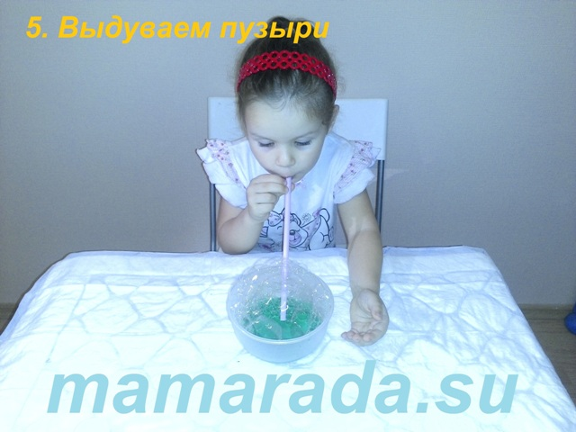 Наш опыт с мыльными пузырями и красками