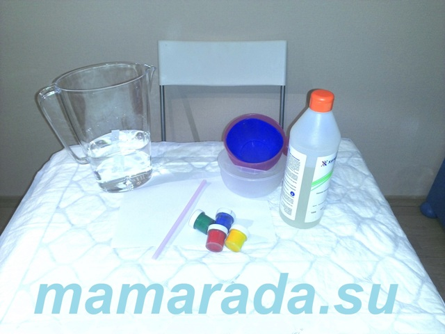 Наш опыт с мыльными пузырями и красками