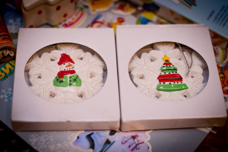 Наполнение адвент календаря