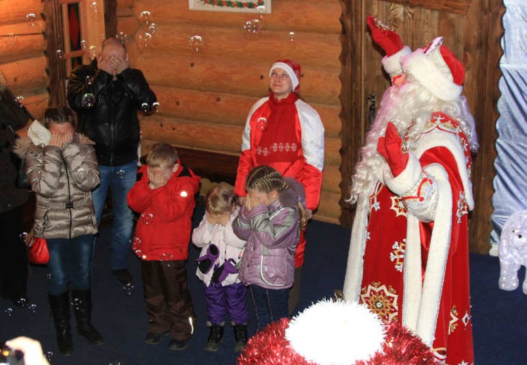 Усадьба Деда Мороза в Москве.